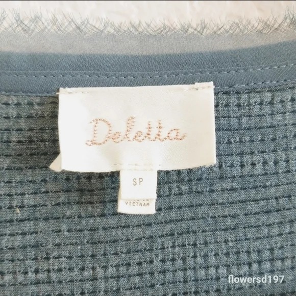 Anthropologie Deletta Top Size Small - Picture 3 of 3